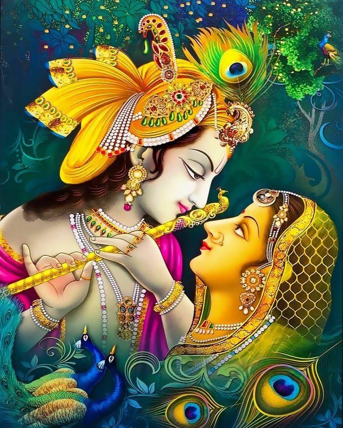 Beautiful Radha Krishna Photo HD Download