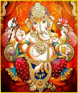 Ganpati Ke Decoration Ke Photo