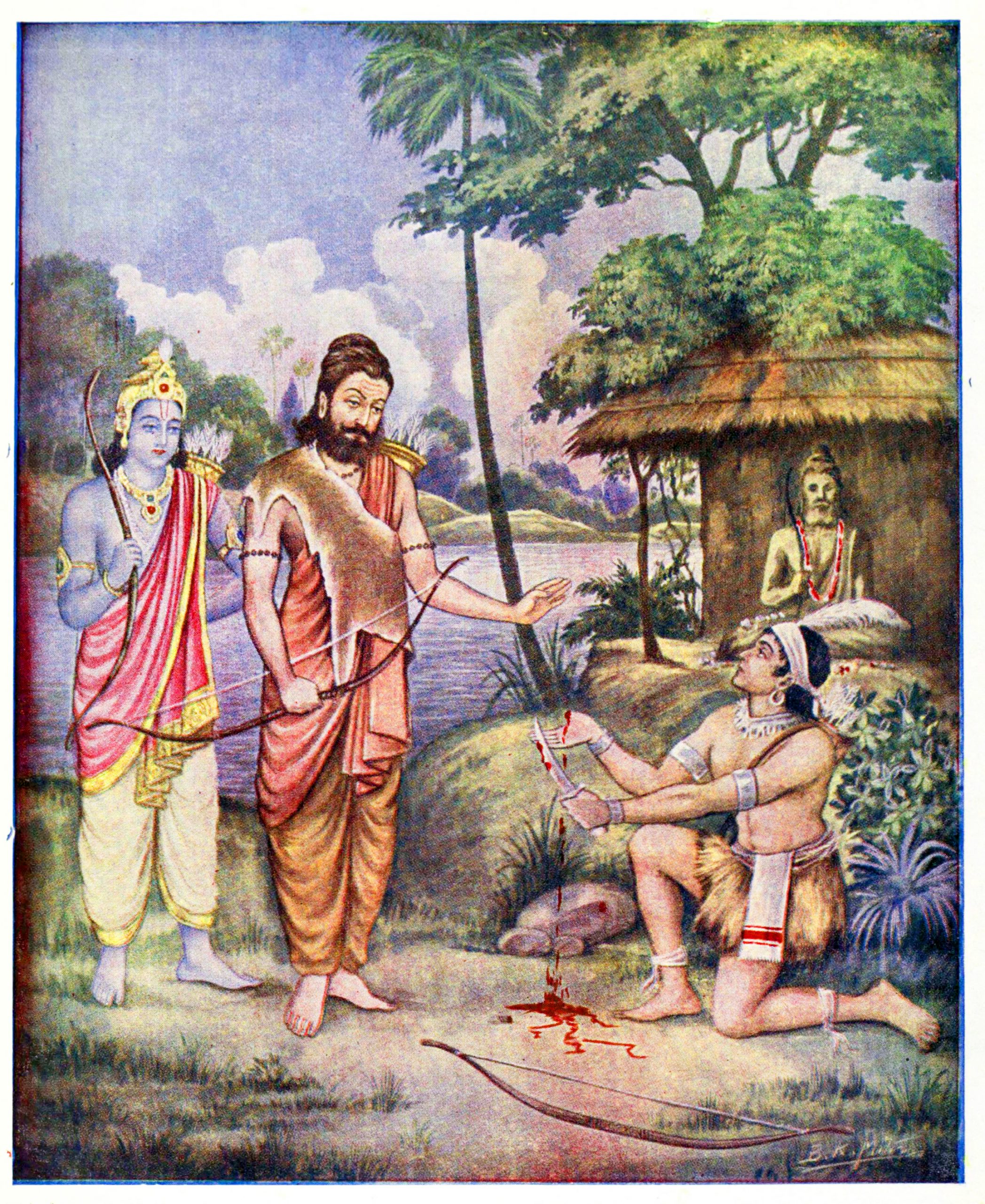 Ekalavya's Guru Dakshina Image Wallpaper